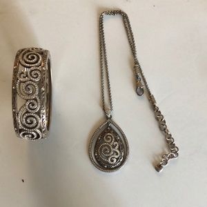 Brighton necklace and bracelet